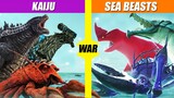 Kaiju vs Sea Beast Turf War | SPORE
