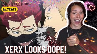 XERX FIRST APPEARANCE! Black Clover Episode 72 and 73 REACTION + REVIEW !