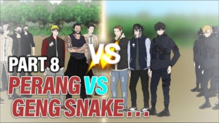 PERANG VS GRNG SNAKE PART 8 - Animasi Drama Series