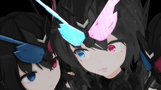 [Kamen Rider MMD] รถถังกระต่ายอันตราย: "ใครกันที่ควบคุมร่างนี้อยู่?"