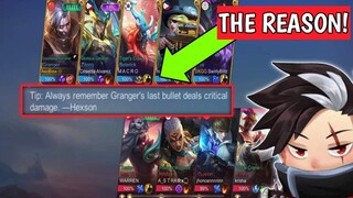 THIS MOBILE LEGENDS IN GAME TIP! IS RESPONSIBLE FOR MAKING GRANGER SO STRONG!