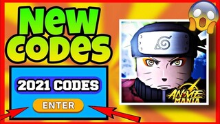 Roblox Anime Mania All New Codes! 2021 March