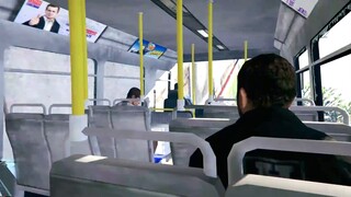 【GTA5】What interesting things will happen when you are wanted and sitting on the bus? ?