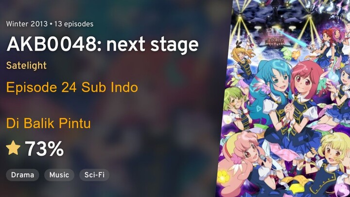 AKB0048 - 24 Sub Indo - Di Balik Pintu 扉の向こう側