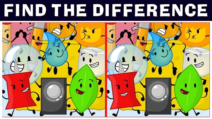 Spot the odd one out BFDI #208 | Find the difference BFDI quiz