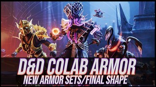 Destiny 2: D&D Colab Armor Review! | The Final Shape
