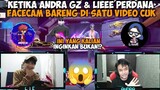 ANDRA ST & LIEEE BYONE SAMBIL FACECAM BARENG DI SATU VIDEO!! KETAWA CUK🤣