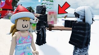 เรื่องชาวบ้าน...คืองานของ...พี่ ...!! ROBLOX ติดเกาะ ☃️[Christmas] แมพนั่งเล่นชิลๆ