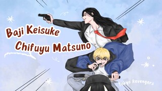 DRAWING BAJI KEISUKE & CHIFUYU MATSUNO || TOKYO REVENGERS