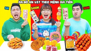 Hà Sam Thử Thách Ăn Đồ Ăn Vặt Theo Mệnh Giá Tiền - Đồ Ăn Vặt Tuổi Thơ Nào Ngon Nhất ?