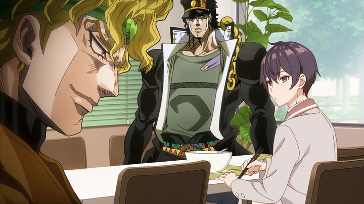 Jotaro, teman sekelas di meja sebelah yang sesekali meneriakkan Euler dengan keras