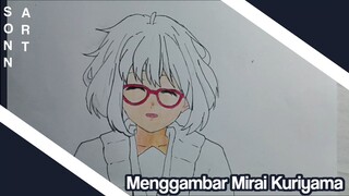 MENGGAMBAR ANIME||COLORING KULIT||SPEED DRAWING