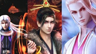 Năm diễn viên đẹp trai trong The Bad Guys of Jianghu: Li Cunxu × You Chuan × Li Maozhen × Hou Qing ×