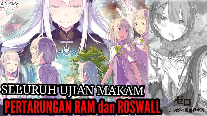 Spoiler Rezero Season2 Part15,5 Emilia Berhasil Menyelesaikan Ujian dan Pertarungan Ram dan Roswall