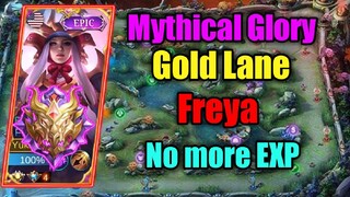 No More EXP lane For Freya | Meeting the top 4 philippines natan | Must Watch | Mobile Legends√