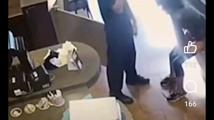 What would you do if someone throws a poop to you?