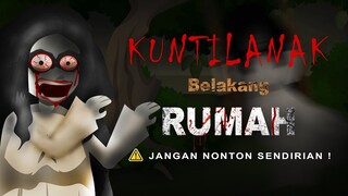 Kuntilanak Belakang Rumah - Kartun Lucu Encip Pocil - Animasi Horor Lucu Indonesia