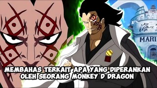 MEMBAHAS TERKAIT APA YANG SEDANG DIPERANKAN OLEH SEORANG MONKEY D DRAGON