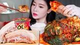 [Mukbang TV] - Thịt luộc + kim chi | ASRM
