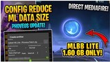 Latest!! Data ML Lite 1.6 GB Only! - Swipe Emote 🔥 - Phoveus Patch | Mobile Legends
