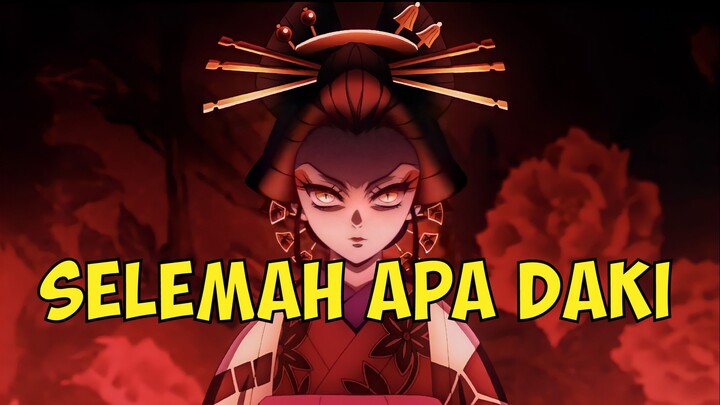 selemah apa daki di demon slayer