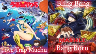 [Mashup] Love Trap Muchu X Bling Bang Bang Born | Urusei Yatsura X Mashle