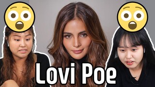 Korean React to Lovi Poe | Amazing Filipina actress 😳