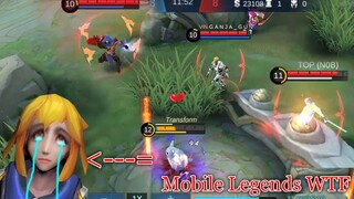 WTF Mobile Legends Funny Moments |300 IQ FANNY SAVAGE