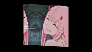 Zero two edits Darling of the franxx anime