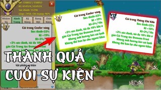 Ngọc Rồng Online - Tổng Kết Thành Quả Ngày Cuối Sự Kiện...Cú Lừa Cải Trang Siêu Thần Vĩnh Viễn !