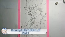 How To Draw Luffy Gear5...!!?