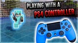 PLAYING WITH A PS4 CONTROLLER | Minecraft HCF