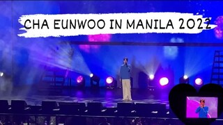 FIRST LOVE - CHA EUNWOO FANMEET IN MANILA 2022 ( JOTM IN PHILIPPINES )2022 STARRY CARAVAN LEEDONGMIN