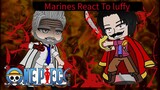 Marines React To Luffy/Joyboy || Gacha || Original || One Piece || Reaction || Luffy || Gear 5 ||