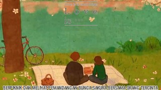 Menikmati Pemandangan Indah Bunga Sakura Di Musim Semi |Love Is In Small Things Part 3