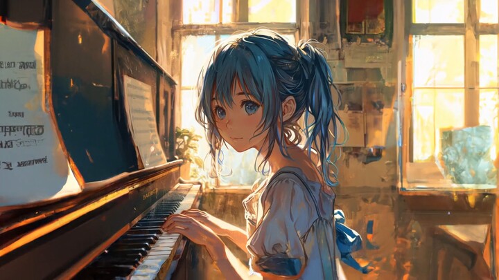 Quiet piano solo - Pixie - anime idol