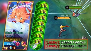 FANNY 6 BLADE OF DESPAIR IS ILLEGAL!! ( they reported me )