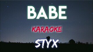 BABE - STYX (KARAOKE VERSION)