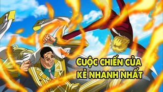 Cuộc Chiến Tốc Độ Cao Nhất, So Sánh Sức Mạnh Kizaru vs Sanji, Ai Chiến Thắng