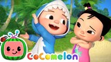 Mermaid and Baby Shark at the Beach Song | CoComelon Nursery Rhymes