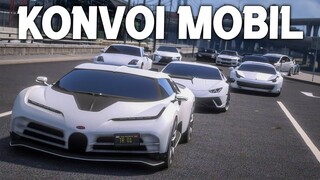 KONVOI MOBIL HYPERCAR TERBESAR BERUJUNG PEMBEGALAN⁉️- GTA 5 ROLEPLAY