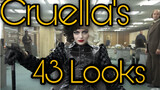 [Cắt hỗn hợp] 34 bộ trang phục Cruella mặc trong phim