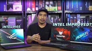 Dikit na ba ang LABAN? Intel Mobile Processor Production Benchmark Update ft Intel H45 Features 2022