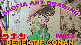 drawing detektif Conan part.2