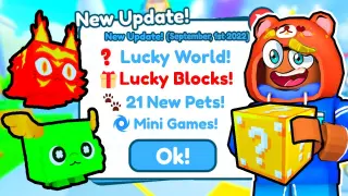 😲🍀*NEW* LUCKY UPDATE Coming To Pet Simulator X! (Roblox)