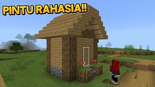 CARA BUAT PINTU KAMUFLASE DI MINECRAFT PE - LENGKAP!!