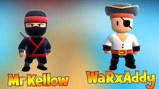 MrKellow vs WaRxAddy Stumble Guys