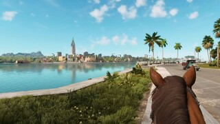 HOW BIG IS THE MAP in Far Cry 6? Ride Across the Map (Horse)