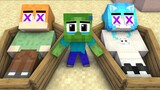 Monster School : Poor Alex and Baby Zombie SAD ORIGIN STORY... - Minecraft Animation