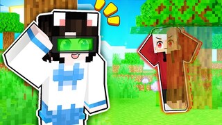 Mèo Simmy "Dùng Hack Nhìn Xuyên Tường" Khi Chơi Trốn Tìm Trong Minecraft